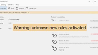 bitcoin unknown rules