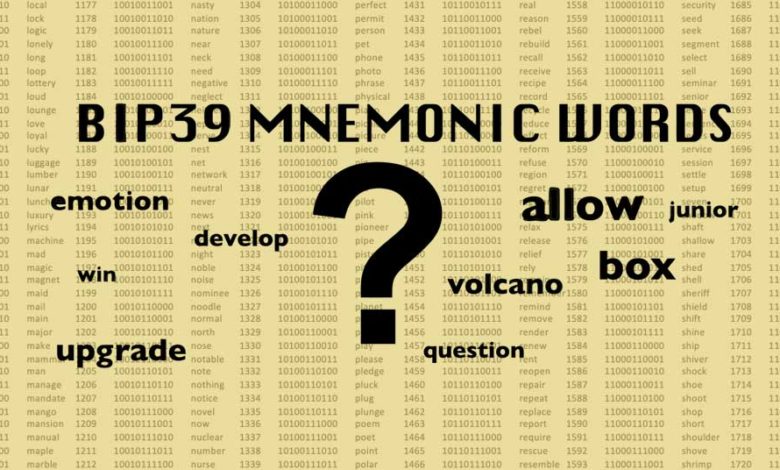 custom mnemonic seed