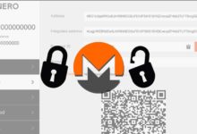 Monero balance locked