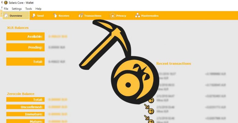 Staking Solaris Coin (XLR)