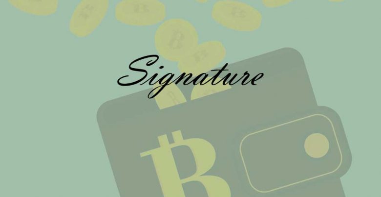 wallet signature