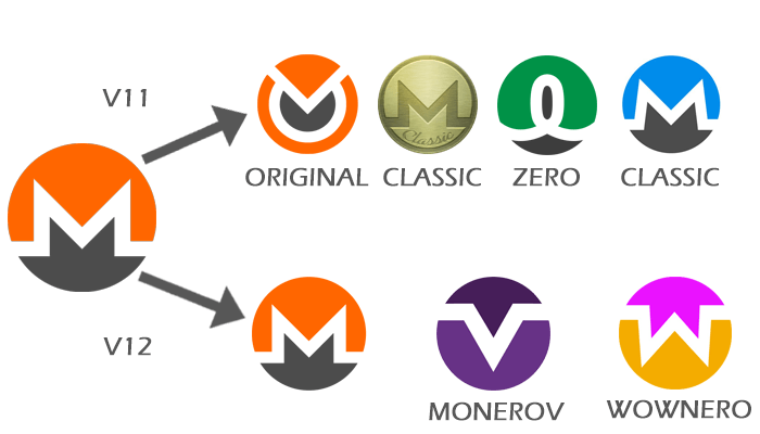 Monero V11 and V12