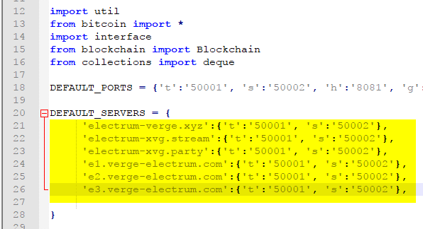 verge network address